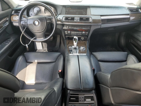 2011 BMW 7 Series 740Li with VIN WBAKB4C57BC574689, listed as a Copart auction lot 54701195 with 135,878 mi miles and Clean Title. Bid and sale history available at carsss.com. Image 8.