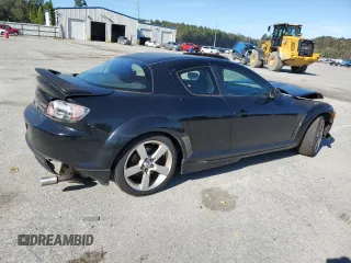 2006 Mazda RX-8 with VIN JM1FE173760200481, listed as a Copart auction lot 80189924 with 180,086 mi miles and Salvage Title. Bid and sale history available at carsss.com. Image 3.