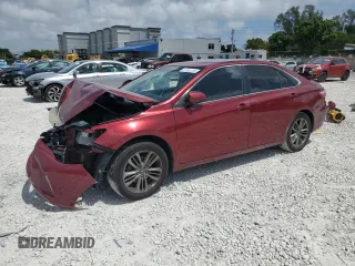 2016 Toyota Camry XLE with VIN 4T1BF1FK0GU586641, listed as a Copart auction lot 51102735 with 115,219 mi miles and Salvage Title. Bid and sale history available at carsss.com. Image 1.