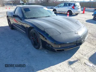 2002 Chevrolet Corvette Z06 with VIN 1G1YY12S225131395, listed as a IAAI auction lot 41440192 with 100,557 mi miles. Bid and sale history available at carsss.com. Image 1.