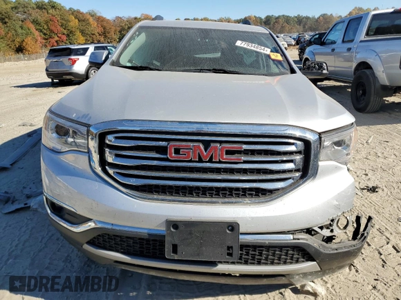 2018 GMC Acadia SLE with VIN 1GKKNSLA2JZ127389, listed as a Copart auction lot 77934854 with 85,542 mi miles and Salvage Title. Bid and sale history available at DreamBid. Image 5.
