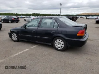 1998 Honda Civic LX with VIN 2HGEJ667XWH522537, listed as a Copart auction lot 49333155 with 261,684 mi miles and Non Repairable. Bid and sale history available at carsss.com. Image 2.