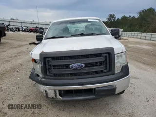 2014 Ford F-150 XL with VIN 1FTFX1CF7EFA77769, listed as a Copart auction lot 84020434 with 284,747 mi miles and Salvage Title. Bid and sale history available at carsss.com. Image 5.