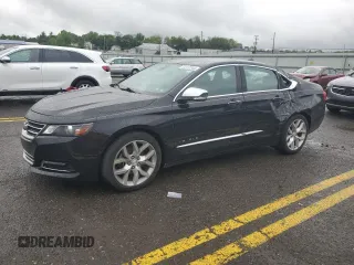 2019 Chevrolet Impala Premier with VIN 2G1105S38K9136032, listed as a Copart auction lot 42007285 with 83,638 mi miles and Salvage title. Bid and sale history available at DreamBid. Image 1.