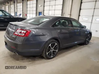 2015 Ford Taurus SEL with VIN 1FAHP2E81FG167546, listed as a Copart auction lot 49114795 with 185,587 mi miles and Salvage Title. Bid and sale history available at carsss.com. Image 3.
