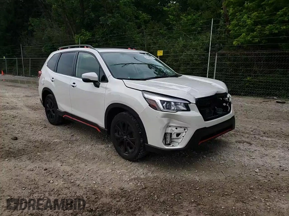 2020 Subaru Forester Special Sports with VIN JF2SKARC0LH608811, listed as a Copart auction lot 61369395 with 58,326 mi miles and Salvage title. Bid and sale history available at DreamBid. Image 14.