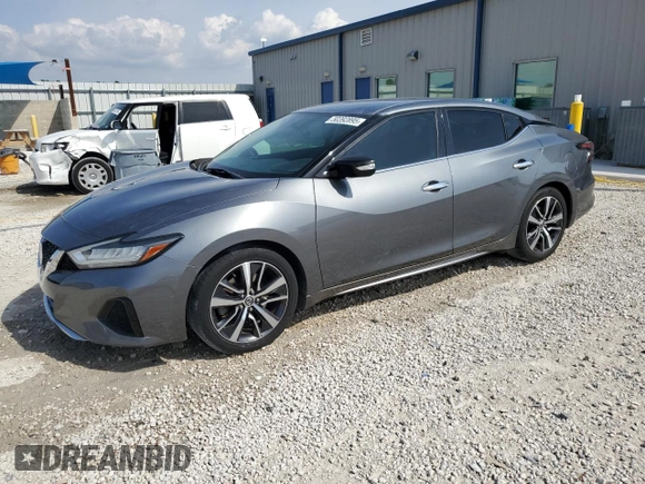 2019 Nissan Maxima SV with VIN 1N4AA6AV1KC366720, listed as a Copart auction lot 50392895 with 56,871 mi miles and Salvage Title. Bid and sale history available at DreamBid. Image 1.