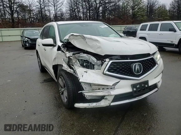 2019 Acura MDX with VIN 5J8YD4H39KL026614, listed as a Copart auction lot 42125985 with 56,809 mi miles and Salvage Title. Bid and sale history available at carsss.com. Image 12.
