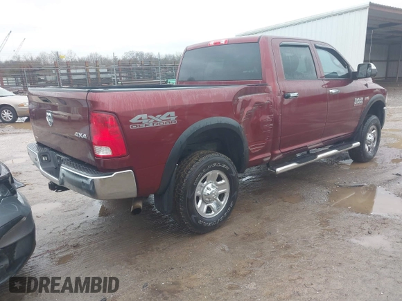2017 Ram 2500 Tradesman with VIN 3C6UR5CJ8HG630341, listed as a IAAI auction lot 41452697 with 90,855 mi miles and . Bid and sale history available at DreamBid. Image 4.