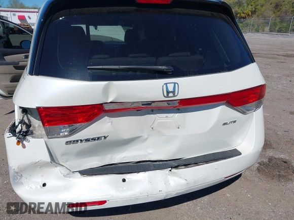 2015 Honda Odyssey Touring Elite with VIN 5FNRL5H96FB090702, listed as a IAAI auction lot 41825889 with 118,157 mi miles and . Bid and sale history available at DreamBid. Image 6.