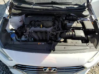 2021 Hyundai Accent SE with VIN 3KPC24A61ME128598, listed as a Copart auction lot 46658765 with 117,032 mi miles and Salvage Title. Bid and sale history available at carsss.com. Image 12.