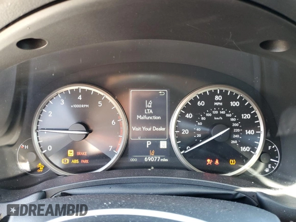 2020 Lexus NX 300 with VIN JTJGARDZ6L5012635, listed as a Copart auction lot 54263575 with 69,077 mi miles and Salvage Title. Bid and sale history available at DreamBid. Image 9.