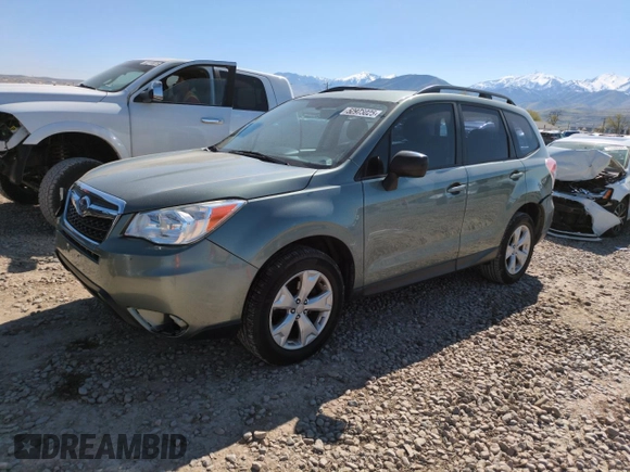 2016 Subaru Forester 2.5i with VIN JF2SJABC0GH417358, listed as a Copart auction lot 52973025 with 129,430 mi miles and Salvage Title. Bid and sale history available at carsss.com. Image 1.
