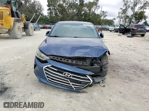 2017 Hyundai Elantra SE with VIN 5NPD84LF8HH105434, listed as a Copart auction lot 89069285 with 124,999 mi miles and Salvage Title. Bid and sale history available at DreamBid. Image 11.