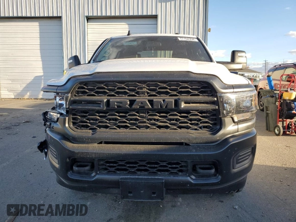 2024 Ram 3500 Tradesman with VIN 3C63R3CL7RG255934, listed as a Copart auction lot 77152354 with 4,827 mi miles and Salvage Title. Bid and sale history available at carsss.com. Image 5.