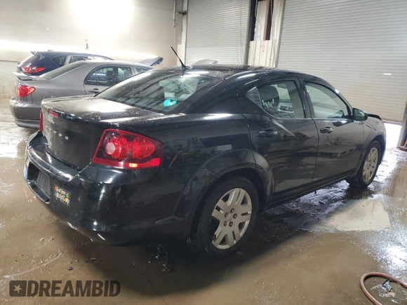 2014 Dodge Avenger SE with VIN 1C3CDZAGXEN234856, listed as a Copart auction lot 49115485 with 126,776 mi miles and Salvage Title. Bid and sale history available at carsss.com. Image 3.