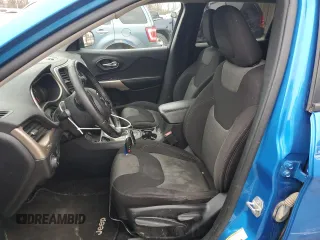 2018 Jeep Cherokee Latitude with VIN 1C4PJLCB0JD576773, listed as a Copart auction lot 51104415 with 136,063 mi miles and Salvage Title. Bid and sale history available at carsss.com. Image 7.