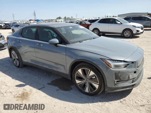 2024 Polestar 2 with VIN YSMFD3KA0RL211074, listed as a Copart auction lot 50263855 with 13,814 mi miles and Salvage Title. Bid and sale history available at carsss.com. Image 4.
