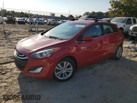 2013 Hyundai Elantra GT with VIN KMHD35LE1DU107615, listed as a Copart auction lot 75410724 with 24,150 mi miles and Salvage Title. Bid and sale history available at carsss.com. Image 1.