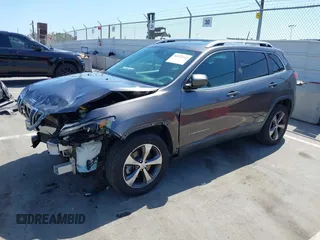 2019 Jeep Cherokee Limited with VIN 1C4PJMDX7KD167722, listed as a IAAI auction lot 42354242 with 68,775 mi miles and . Bid and sale history available at DreamBid. Image 19.