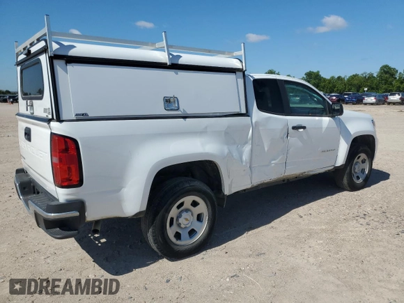 2022 Chevrolet Colorado 2WD Work Truck with VIN 1GCHSBEA2N1194574, listed as a Copart auction lot 56701075 with 34,758 mi miles and Salvage title. Bid and sale history available at DreamBid. Image 3.