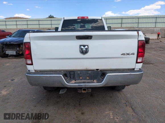 2012 Ram 2500 ST with VIN 3C6TD5HT1CG242154, listed as a Copart auction lot 56407785 with 108,506 mi miles and Salvage title. Bid and sale history available at DreamBid. Image 6.