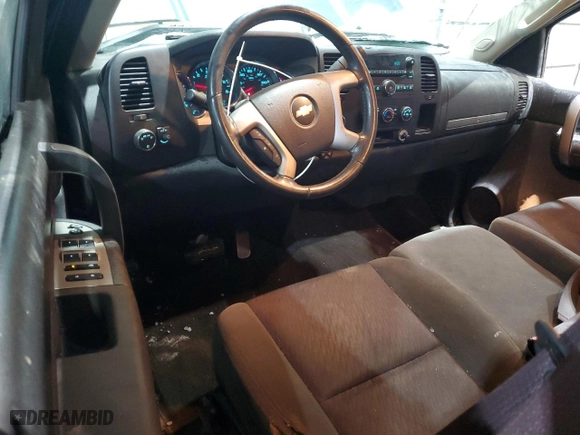2009 Chevrolet Silverado 1500 LT with VIN 1GCEK29CX9Z276042, listed as a Copart auction lot 43861045 with 124,143 mi miles and Salvage Title. Bid and sale history available at carsss.com. Image 8.
