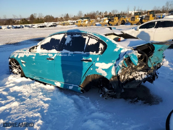 2016 BMW M3 with VIN WBS8M9C5XG5G41572, listed as a Copart auction lot 88981765 with NaN miles and Salvage Title. Bid and sale history available at carsss.com. Image 2.