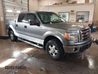 2010 Ford F-150 XL with VIN 1FTFW1EV1AFB68537, listed as a IAAI auction lot 41466219 with 1 mi miles. Bid and sale history available at carsss.com. Image 1.