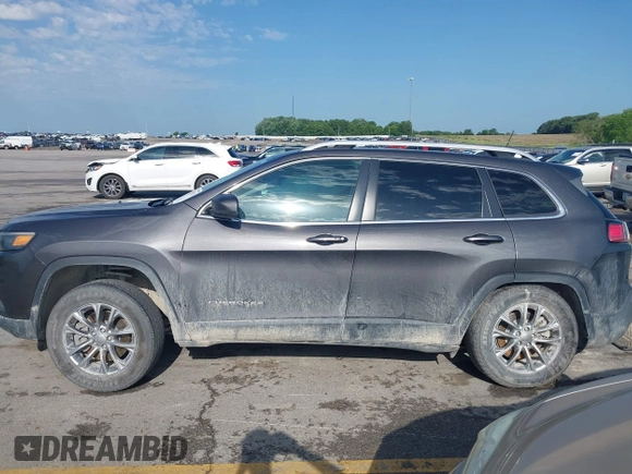2019 Jeep Cherokee Latitude Plus with VIN 1C4PJMLX8KD418331, listed as a IAAI auction lot 42557107 with 108,096 mi miles and . Bid and sale history available at DreamBid. Image 14.