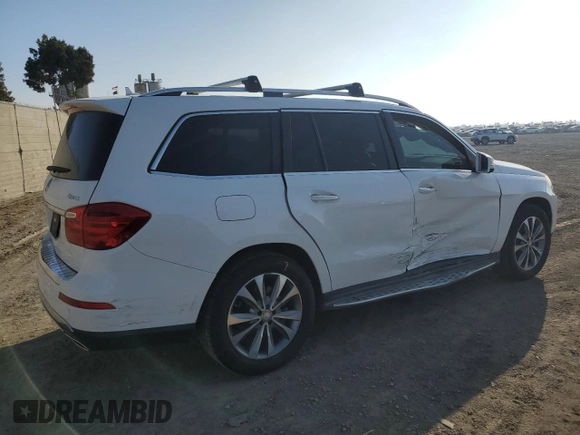 2016 Mercedes-Benz GL with VIN 4JGDF6EE1GA712752, listed as a Copart auction lot 83880094 with 130,442 mi miles and Salvage Title. Bid and sale history available at carsss.com. Image 3.