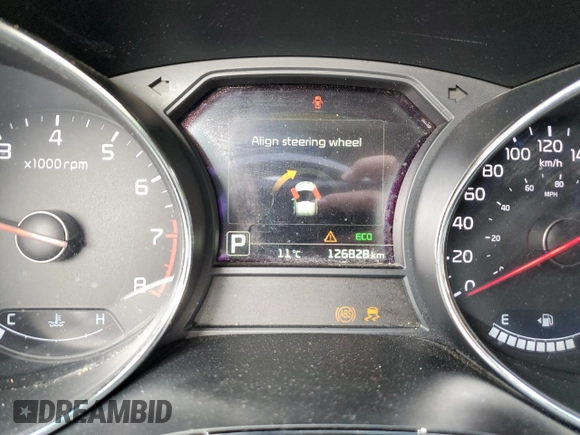 2018 Kia Sedona SX-L with VIN KNDME5C18J6370387, listed as a Copart auction lot 77415064 with 126,828 mi miles and Salvage Title. Bid and sale history available at carsss.com. Image 9.