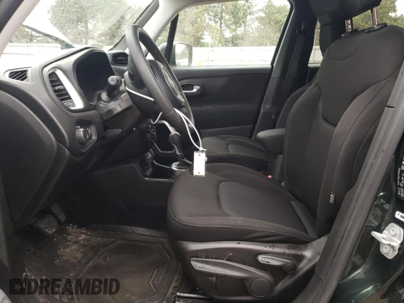 2021 Jeep Renegade Sport with VIN ZACNJCABXMPM22391, listed as a Copart auction lot 53554605 with 24,008 mi miles and Salvage title. Bid and sale history available at DreamBid. Image 7.