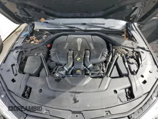 2017 BMW 7 Series 750i with VIN WBA7F0C54HGM21367, listed as a Copart auction lot 40801593 with 74,477 mi miles. Bid and sale history available at carsss.com. Image 11.