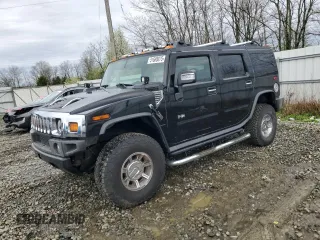 2006 Hummer H2 with VIN 5GRGN23U36H115260, listed as a Copart auction lot 51688875 with 242,826 mi miles and Clean Title. Bid and sale history available at carsss.com. Image 1.