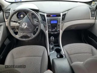 2012 Hyundai Sonata GLS with VIN 5NPEB4ACXCH452187, listed as a Copart auction lot 53274065 with 38,715 mi miles and Salvage Title. Bid and sale history available at carsss.com. Image 8.