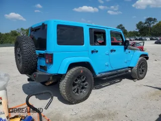 2018 Jeep Wrangler JK Unlimited Sahara with VIN 1C4BJWEG8JL882906, listed as a Copart auction lot 68796164 with 0 mi miles and Salvage Title. Bid and sale history available at carsss.com. Image 3.