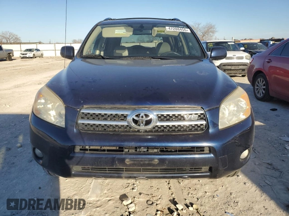 2006 Toyota RAV4 Limited with VIN JTMZK31V265001630, listed as a Copart auction lot 47288455 with 124,459 mi miles and Clean title. Bid and sale history available at DreamBid. Image 5.