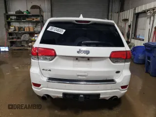 2015 Jeep Grand Cherokee Overland with VIN 1C4RJFCT9FC853324, listed as a Copart auction lot 88104655 with Not Provided miles and Salvage Title. Bid and sale history available at carsss.com. Image 6.