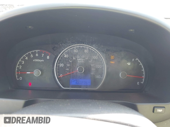 2009 Hyundai Elantra GLS with VIN KMHDU46D69U677160, listed as a IAAI auction lot 42393190 with 100,275 mi miles and . Bid and sale history available at DreamBid. Image 7.