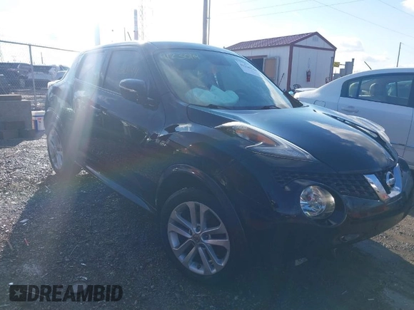 2015 Nissan Juke SL z VIN JN8AF5MV9FT554090, wystawiony jako IAAI lot #41230144 z przebiegiem 94 990 mil mil oraz . Historia ofert i sprzedaży dostępna na DreamBid. Obrazek 1.