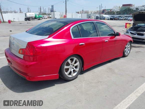 2006 Infiniti G35 with VIN JNKCV51E96M507842, listed as a IAAI auction lot 42181294 with 191,253 mi miles and . Bid and sale history available at DreamBid. Image 4.