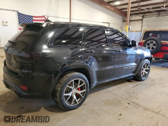 2017 Jeep Grand Cherokee SRT with VIN 1C4RJFDJ1HC760023, listed as a Copart auction lot 45227385 with 95,135 mi miles and Salvage Title. Bid and sale history available at carsss.com. Image 3.