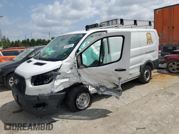 2023 Ford Transit with VIN 1FTBW1YG7PKB17216, listed as a Copart auction lot 65905434 with Not Provided miles and Salvage Title. Bid and sale history available at DreamBid. Image 1.