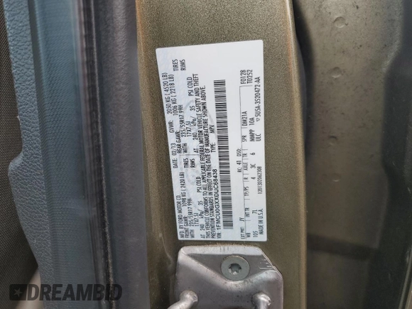 2013 Ford Escape SE with VIN 1FMCU0GXXDUC68438, listed as a Copart auction lot 47158105 with 192,910 mi miles and Clean title. Bid and sale history available at DreamBid. Image 13.