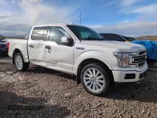 2019 Ford F-150 Limited with VIN 1FTEW1EG9KFB04695, listed as a Copart auction lot 47991505 with 89,588 mi miles and Salvage Title. Bid and sale history available at carsss.com. Image 4.