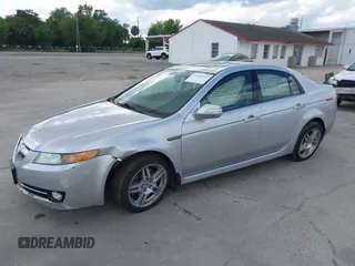 2007 Acura TL with VIN 19UUA66267A003386, listed as a IAAI auction lot 39200100 with 1 mi miles. Bid and sale history available at carsss.com. Image 2.