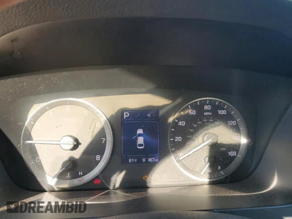 2017 Hyundai Sonata Sport with VIN 5NPE34AF8HH469178, listed as a Copart auction lot 48512795 with 97,987 mi miles and Salvage Title. Bid and sale history available at DreamBid. Image 9.