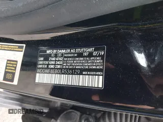 2020 Mercedes-Benz C 300 с VIN WDDWF8EB0LR536129, выставлен на аукционе IAAI как лот 41969624 с пробегом 61 531 миль миль и . История ставок и продаж доступна на DreamBid. Изображение 9.