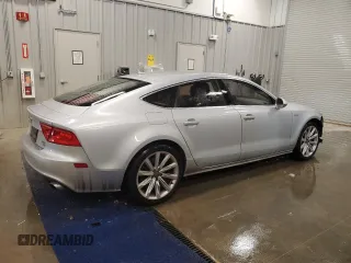 2012 Audi A7 Premium Plus with VIN WAUSGAFC4CN024267, listed as a Copart auction lot 49923675 with 167,639 mi miles and Clean title. Bid and sale history available at DreamBid. Image 3.